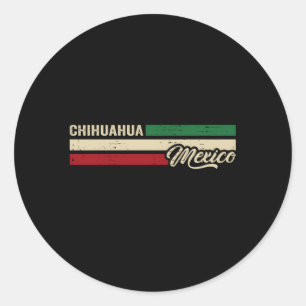 Sticker Rond Chihuahua Mexique