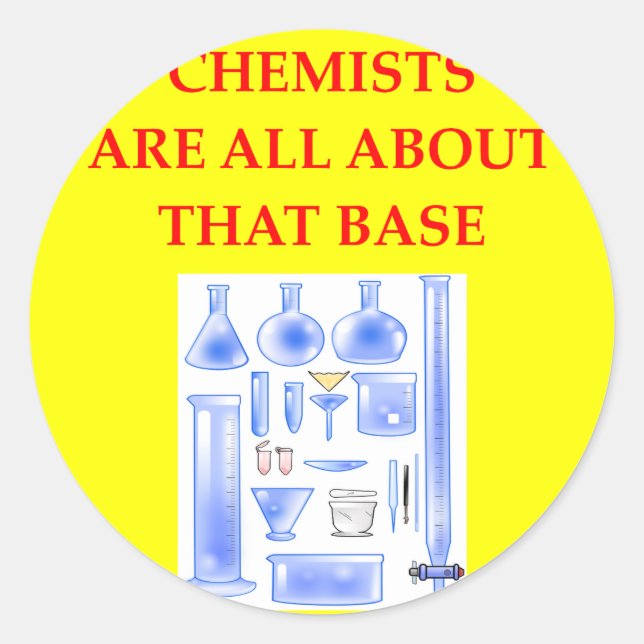 STICKER ROND CHIMIE (Devant)