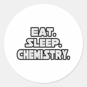 Sticker Rond Chimie du sommeil