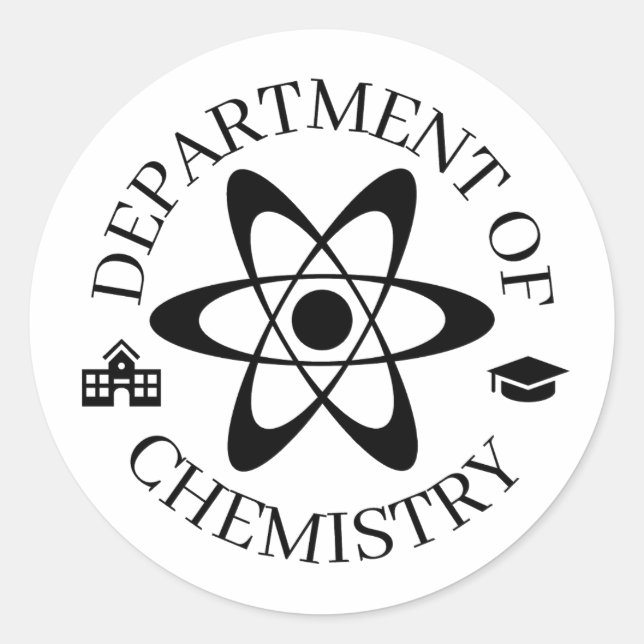 Sticker Rond Chimie Uva (Devant)