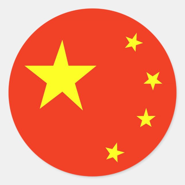 Sticker Rond Chine (Devant)