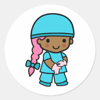Sticker Rond Chirurgique