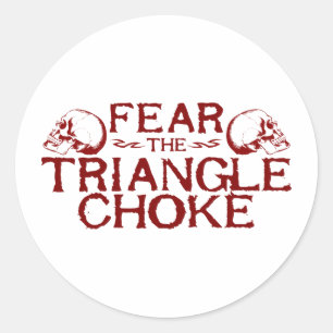 Sticker Rond Choc du triangle