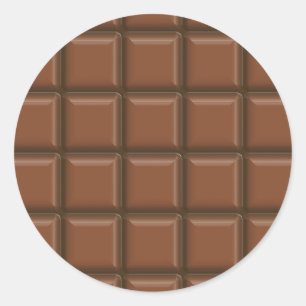 Sticker Rond choco2