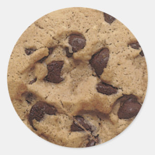 Sticker Rond "Chocolat Chip Cookie Munch"