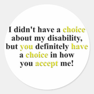 Sticker Rond Choix