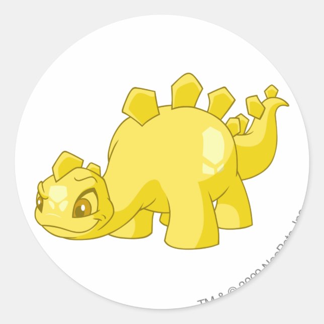 Sticker Rond Chomby Gold (Devant)