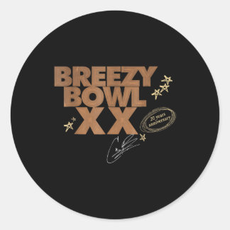 Sticker Rond Chris Breezy Xx 2025