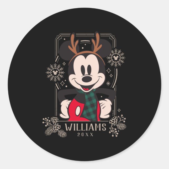 Sticker Rond Christmas  (Devant)