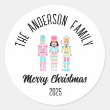 Christmas Nutcracker Pastel Personalized Name