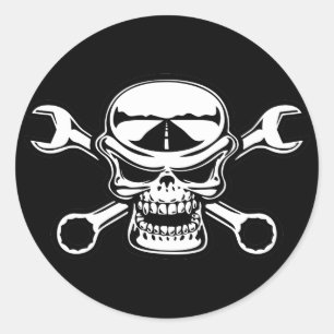 Sticker Rond Chromeboy