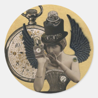 Sticker Rond Chrononaut