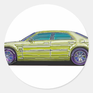 Sticker Rond Chrysler 300 2006