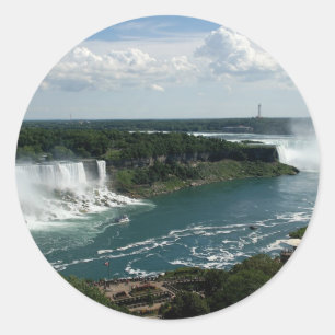 Sticker Rond Chutes Niagara