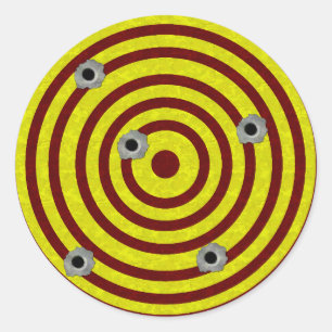 Sticker Rond Cible 3