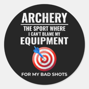 Sticker Rond Cibles de l'équipement de tir à l'arc Archer Bow A