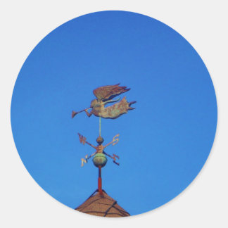 Sticker Rond Ciel bleu d'Angel Weather