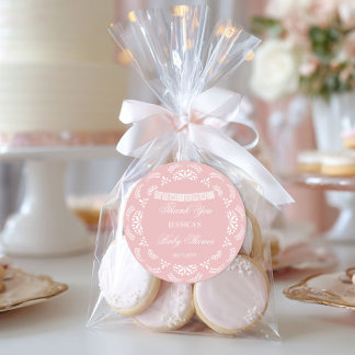 Sticker Rond Cielito Lindo Talavera Mexican Girl Baby Shower