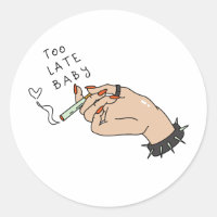 Cigarette à la main anti-Valentin