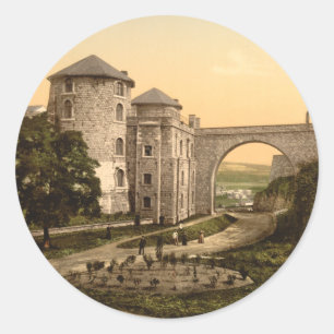Sticker Rond Citadelle de Namur, Belgique