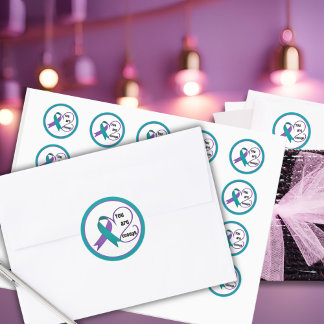 Sticker Rond Citation minimaliste "Vous Êtes Assez" Guérir l'Es