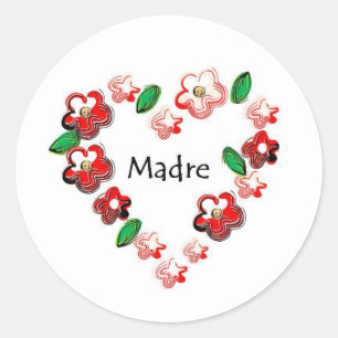 Sticker Rond Citations d'Espagnol