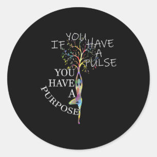 Sticker Rond Citations Inspirationnelles Motivation Graphique Y