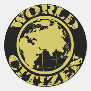 Sticker Rond Citoyen