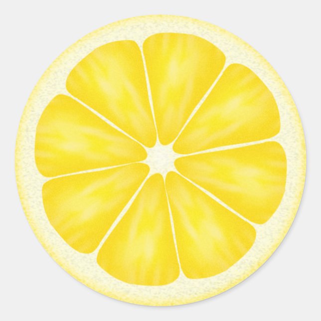 Sticker Rond Citron - SRF (Devant)