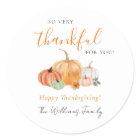 Citrouille d'automne Thanksgiving Merci