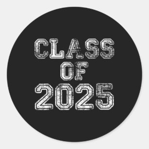 Sticker Rond Cl De 2025, École Vintage De Diplôme Supérieure De