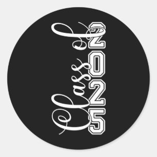 Sticker Rond Cl De 2025 Graduation Pour Lui Sa Famille Garçon