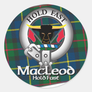 Sticker Rond Clan de MacLeod