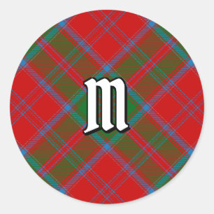 Sticker Rond Clan Drummond Tartan
