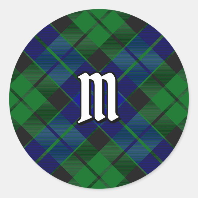 Sticker Rond Clan MacKay (Devant)
