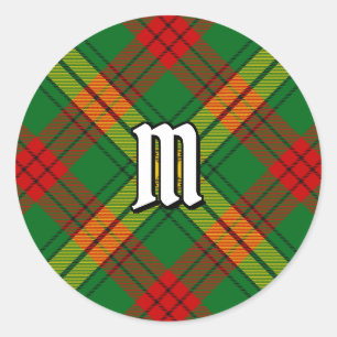 Sticker Rond Clan MacMillan Tartan