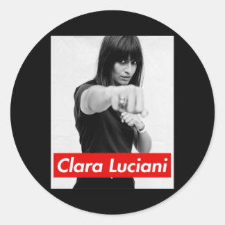Sticker Rond Clara Luciani - La grenade