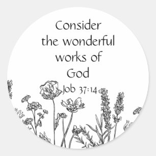 Sticker Rond Classe Scripture