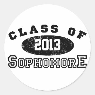 Sticker Rond Classe Sophomore