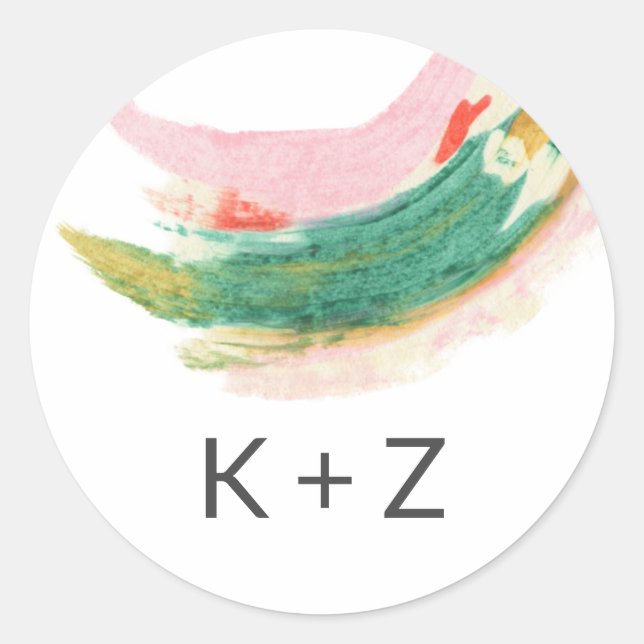 Sticker rond classique (Devant)