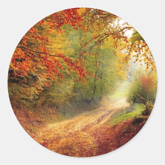 Sticker rond classique (Devant)