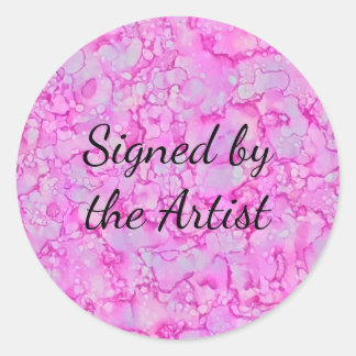 Sticker rond classique