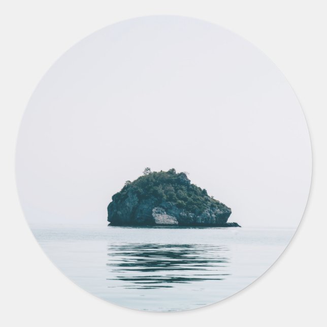 Sticker rond classique (Devant)