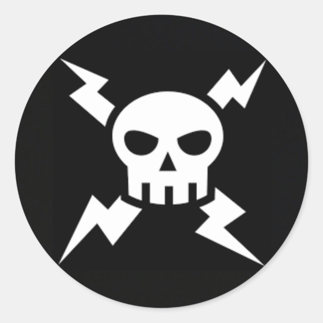 Sticker rond classique (Devant)