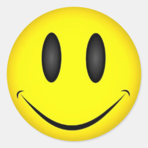 Sticker rond classique