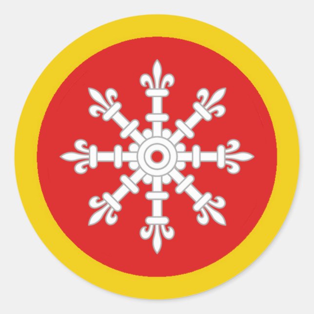 Sticker rond classique AEthelmearc (Devant)
