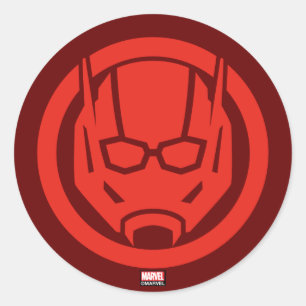 Sticker Rond Classique Avengers   Icône Ant-Man