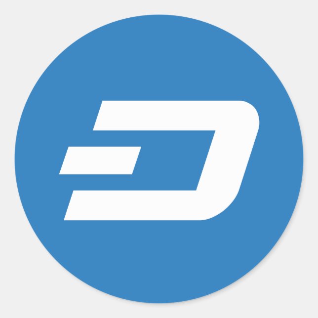 Sticker rond classique B (Devant)