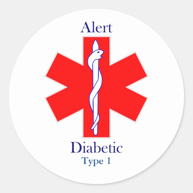 Sticker rond classique, brillant, grand, 3 pouces  (Devant)