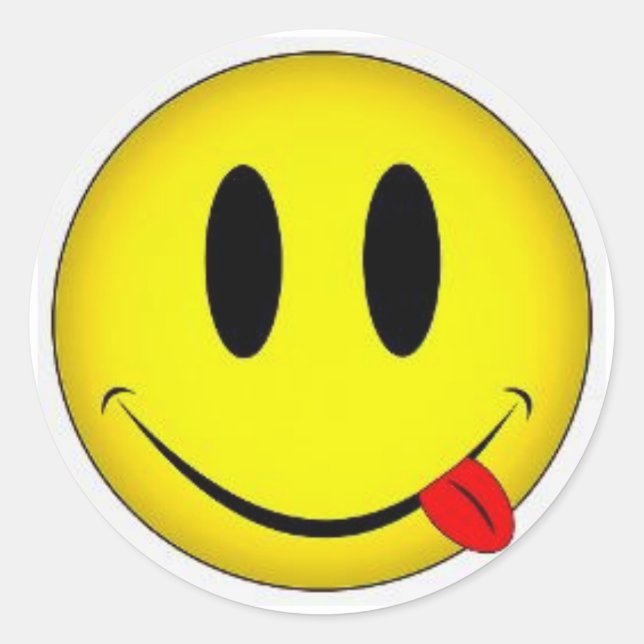 Sticker rond classique face (Devant)
